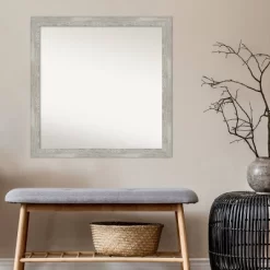 30" X 30" Non-Beveled Dove Narrow Bathroom Wall Mirror Gray Wash - Amanti Art 14 30" X 30" Non-Beveled Dove Narrow Bathroom Wall Mirror Gray Wash - Amanti Art -Northlight Store GUEST a43e158f 9212 4c1d 91cc 0ec9d77894b6