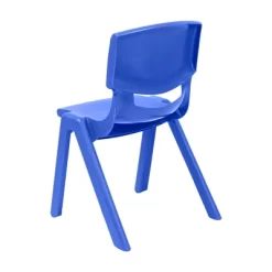 ECR4Kids Plastic School Stack Chair For Indoors And Outdoors, 14in Seat Height, 4-Pack -Northlight Store GUEST a4f37e47 75cf 4461 8aff a7e1d11f3f7f
