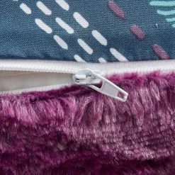 Blair Full/Queen 3pc Reversible Comforter Mini Set Navy/Purple -Northlight Store GUEST a5e77fa4 f8fd 4eae b174 55d8f0a7ea4b