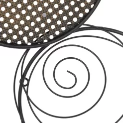 Metal Plate Wall Decor With Textured Pattern Black - Olivia & May -Northlight Store GUEST a5f60251 7554 4766 90c8 07e638c8ad76