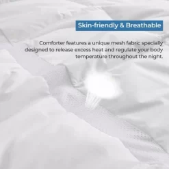 Puredown Lightweight Breathable 75% White Down Comforter Duvet Insert, Cooling Oversized Blanket -Northlight Store GUEST a70417e9 fa23 4034 8fd6 4f18865d6a43