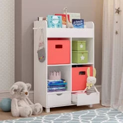 Kids' Book Nook Cubby Storage Cabinet With Bookrack - RiverRidge Home 20 Kids' Book Nook Cubby Storage Cabinet With Bookrack - RiverRidge Home -Northlight Store GUEST a72da737 c532 4a78 ad1b b4892bd869fd