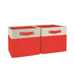 2pc Kids' 10.5" Two-Toned Folding Storage Bin Set - RiverRidge Home 30 2pc Kids' 10.5" Two-Toned Folding Storage Bin Set - RiverRidge Home -Northlight Store GUEST a8eac66a 9058 4bec 85c5 19ae38a31c4e
