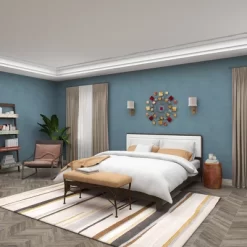 Metal Sunburst Wall Decor With Square Panel Accent Brown - Olivia & May -Northlight Store GUEST a9a494a5 af95 4334 b3d3 4c0952e186cc