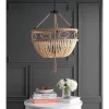 Whitley Pendant Brown Wooden Finish/Dark Gray - Safavieh -Northlight Store GUEST aa67cd5d cfa7 4653 a99d 8540ff0f9e63