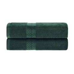 Plush And Absorbent Rayon From Bamboo And Cotton 2-Piece 30" X 54" Bath Towel Set By Blue Nile Mills -Northlight Store GUEST aa883403 2de9 4557 aa8b ff144bdb003e