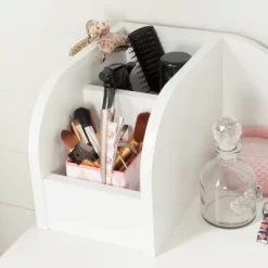 Vito Makeup Desk With Drawer Pure White/Pink - South Shore -Northlight Store GUEST ab008179 180c 4a56 8396 cec817f22349