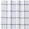 Printed Windowpane Shower Curtain White/Charcoal - Truly Soft -Northlight Store GUEST ab0cf4a8 6152 4a0d ab6f 631f17bcb33a