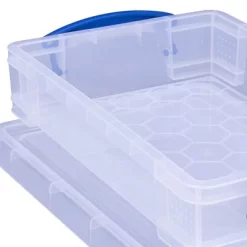 Really Useful Box 4 Liter Plastic Stackable Storage Container W/ Snap Lid & Built-In Clip Lock Handles For Home & Office Organization, Clear (10 Pack) 9 Really Useful Box 4 Liter Plastic Stackable Storage Container W/ Snap Lid & Built-In Clip Lock Handles For Home & Office Organization, Clear (10 Pack) -Northlight Store GUEST ab881e94 644d 4c3e bd9e 518559242e0f