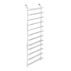 Whitmor 36 Pairs Over The Door Storage Rack White 64861746WHT