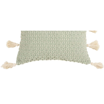 C&F Home Seaglass Textured Diamond Woven Throw Pillow 4 C&F Home Seaglass Textured Diamond Woven Throw Pillow - Image 2