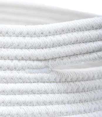 Midlee Rope & Jute Bottom Toy Basket 3 Midlee Rope & Jute Bottom Toy Basket