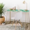 Jacqueline Maldonado Paradise Palms Desk With Gold Legs - Deny Designs -Northlight Store GUEST aefb5fff 2486 4cea a12a 4b5a6b9da54c