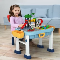 Costway 6 In 1 Kids Activity Table Set W/ Chair Toddler Luggage Building Block Table -Northlight Store GUEST af62b6ed 908e 4a0b 99f7 d199263b3e57