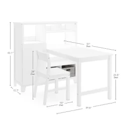 Martha Stewart Living And Learning Kids' Media System With Desk Extension 16 Martha Stewart Living And Learning Kids' Media System With Desk Extension -Northlight Store GUEST af6a8084 ccdd 4f29 80dd 35fc1bd5c542