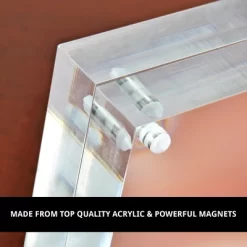 Azar Displays Clear Acrylic Magnetic Photo Block Frame Set With TWO 5x7 Size Frames -Northlight Store GUEST afbbb2cd 3367 4dc3 91a3 c4b4634a5967