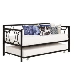 Gavin Universal Metal Trundle For Daybeds Black - Room & Joy -Northlight Store GUEST b0645484 25ba 43b1 8540 64ee15911386