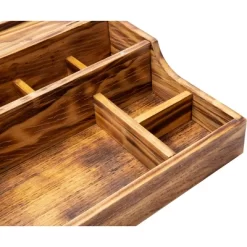 Mind Reader Nightstand Valet Tray, Phone Watch Holder, Bedroom Desk Organizer, Cosmetic Accessory Storage, Jewelry Box With 7 Compartments, Burnt Wood, Brown 11 Mind Reader Nightstand Valet Tray, Phone Watch Holder, Bedroom Desk Organizer, Cosmetic Accessory Storage, Jewelry Box With 7 Compartments, Burnt Wood, Brown -Northlight Store GUEST b069e93a 0fe7 48ce 94ec 0b659f57a2be