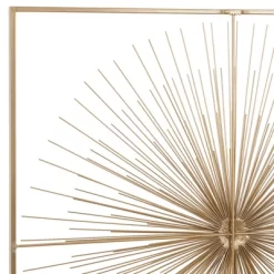 Metal Starburst Handmade Large 3D Wall Decor With Gold Frame Gold - CosmoLiving By Cosmopolitan -Northlight Store GUEST b12838e8 3938 4678 a580 1cfd5949f161