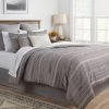12pc Chambray Matelasse Stripe Comforter & Sheet Bedding Set Gray - Threshold™ -Northlight Store GUEST b27f3a3e 47f8 43ab 839e 70805159cf42