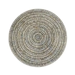 Mother Of Pearl Plate Handmade Mosaic Wall Decor Silver - Olivia & May -Northlight Store GUEST b3419036 070b 49fc b31d b592a2537594