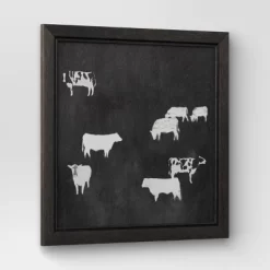 (Set Of 2) 12" X 12" Cow Collection II Framed Wall Canvases - Threshold™ 10 (Set Of 2) 12" X 12" Cow Collection II Framed Wall Canvases - Threshold™ -Northlight Store GUEST b344498b 2140 4a52 b3be 29b42cd41f2d