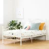 Twin Country Poetry Complete Metal Platform Bed White - South Shore -Northlight Store GUEST b358cc98 f697 4daf 8df1 5a7619aee179