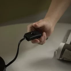 Vintiquewise Creative Paper Rope Lamp With Plug In Cord On/Off Switch For Bedroom, Living, Playroom And Entryway, Natural -Northlight Store GUEST b40c87d3 2d3a 4fed 9580 06fdcf693e68