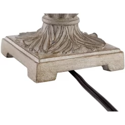 Regency Hill Cali Traditional Accent Table Lamps 19" High Set Of 2 Antique Beige Off White Bell Shade For Bedroom Living Room Bedside Nightstand Kids -Northlight Store GUEST b471a3eb 0743 48aa bd3c aa57391e65b0