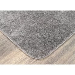 24"x40" Traditional Plush Nylon Washable Bath Rug Gray - Garland Rug -Northlight Store GUEST b5897193 5455 40ea af0d fd08d365ed97