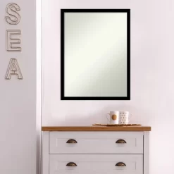 20" X 26" Non-Beveled Jet Black Wall Mirror - Amanti Art -Northlight Store GUEST b5bf9915 c72e 4006 b9a1 527ddfd6c3bc