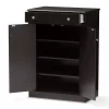 Dariell Modern And Contemporary Finished Shoe Cabinet Dark Brown - Baxton Studio -Northlight Store GUEST b5c80a20 f505 4264 a6e6 ee906149209c