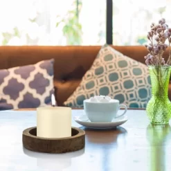 6pk Unscented Flat Top Smooth Pillar Candles Ivory - Stonebriar Collection -Northlight Store GUEST b678ec2e 07fa 4721 8244 f2ec57bc48b7