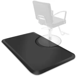 Saloniture 3 Ft. X 5 Ft. Salon & Barber Shop Chair Anti-Fatigue Floor Mat -Black Rectangle -Northlight Store GUEST b684c786 6fd7 4d78 823c ca905293a3e1