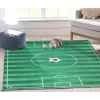 Well Woven Soccer Field Playmat Apollo Kids Collection Green Area Rug -Northlight Store GUEST b714e3d9 c3d5 4bb1 8a85 5e2282416e30