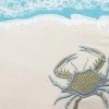 RightSide Designs Crab With Waves Indoor Cotton Lumbar Throw Pillow -Northlight Store GUEST b7700500 d3aa 4f0c b210 92e83f7af469