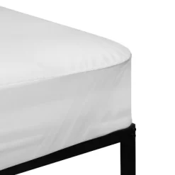 Flash Furniture Capri Comfortable Sleep Premium Fitted 100% Waterproof-Hypoallergenic Vinyl Free Mattress Protector - Breathable Fabric Surface, Queen -Northlight Store GUEST b8be8a9c 0924 4ccd 97e3 196faf9e80bc