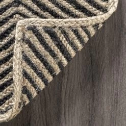 NuLOOM Priscilla Braided Jute Abstract Chevron Area Rug -Northlight Store GUEST b923a67d 821c 4105 babd 87775f0fc958