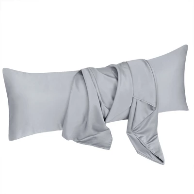 PiccoCasa Silky Satin Soft Cooling Smooth Envelope Closure Pillowcases 1 Pc 7 PiccoCasa Silky Satin Soft Cooling Smooth Envelope Closure Pillowcases 1 Pc - Image 5
