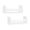 2pk Kids' 10" Floating Wall Mount Bookshelf Set White - RiverRidge Home -Northlight Store GUEST b9bce8f4 edb0 4e0e 9db1 9ad0e18ec889