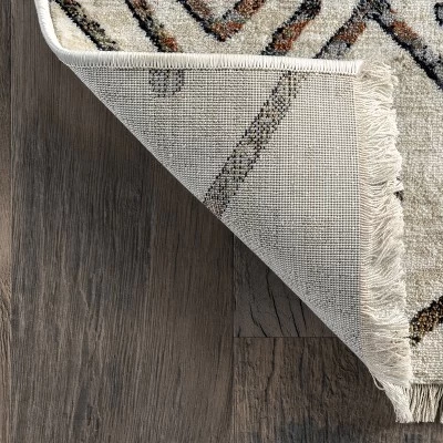 NuLOOM Kendra Bohemian Panel Fringe Area Rug 8 NuLOOM Kendra Bohemian Panel Fringe Area Rug - Image 6