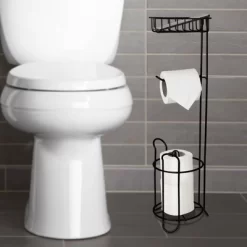 Standing Tissue Roll Holder With I-phone Storage - Nusteel -Northlight Store GUEST ba5dbefc 2224 4d51 b1c8 3ca9beb2bcbc