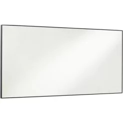 Noble Park Aryn Rectangular Vanity Accent Wall Mirror Modern Matte Black Iron Frame 20" Wide For Bathroom Bedroom Living Room Office House Entryway -Northlight Store GUEST bc4041fa f0b8 46fd a99f cb549beb3473