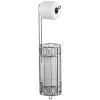 Home Basics Seville Free-Standing Dispensing Toilet Paper Holder, Satin Nickel 2 Home Basics Seville Free-Standing Dispensing Toilet Paper Holder, Satin Nickel -Northlight Store GUEST be03a14c e7f0 4a31 97df 6b93bd828de9