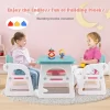 Costway 3-Piece Kids Table And Chair Set Toddler Activity Study Desk With Building Blocks 2 Costway 3-Piece Kids Table And Chair Set Toddler Activity Study Desk With Building Blocks -Northlight Store GUEST beed9ebe 938b 4cc2 a6b0 7a1cea13ae1e