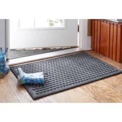 1'6"x2'6" Impressions Dots Doormat Black - Mohawk -Northlight Store GUEST bfd106a7 75af 4516 ade2 63daecc215fa
