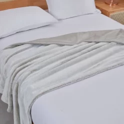 50"X60" Rabbit Fur To Mink Reversible Throw Blanket - Dream Theory -Northlight Store GUEST c09c0833 3f1e 45c1 bf47 81d6953e7aa7