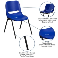 Flash Furniture HERCULES Series 661 Lb. Capacity Ergonomic Shell Stack Chair With 16'' Seat Height 19 Flash Furniture HERCULES Series 661 Lb. Capacity Ergonomic Shell Stack Chair With 16'' Seat Height -Northlight Store GUEST c1d0243d f396 4be1 9ab0 9e1d49865e54