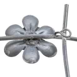 Flower Gray Metal Wall Art - Foreside Home & Garden 11 Flower Gray Metal Wall Art - Foreside Home & Garden -Northlight Store GUEST c2428ea5 a708 4b4c 9fed 3fd780defd18