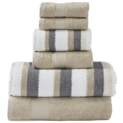 Modern Threads Pax 6 Piece Jacquard 100% Cotton Bath Towel Set. -Northlight Store GUEST c2c9543d ddee 4c98 a94f a250be62d175